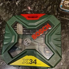 Bosch X Line Classic Drill Screwdriver Set 34 Pieces