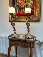 Pair Of Table Lamps Mythical