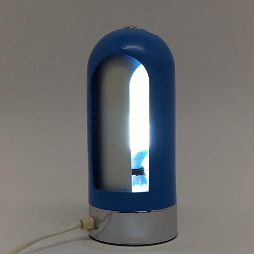 Blue eclipse lamp vintage - lamp,