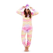 Ladies Rainbow Fleece 1Onesie