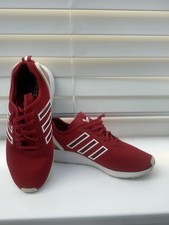 Adidas ZX Flux Red Trainers Size 6