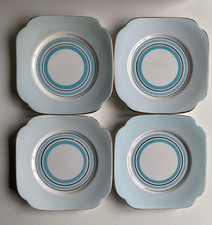 Vintage Roslyn Blue Stripe Art