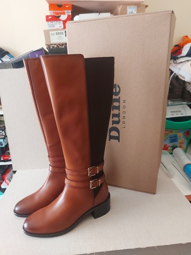 Dune london tatter dark tan - london,