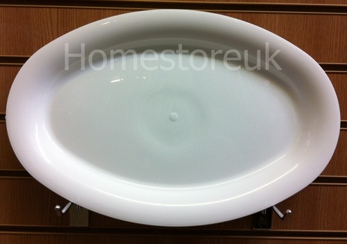 White silver grey oval - white,