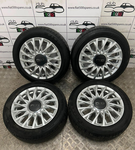 Fiat 500 alloy wheels - 15",