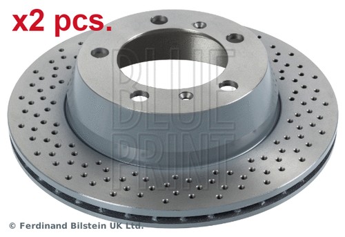 Pcs rear brake disc rotos - pcs,