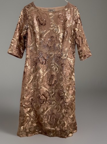 New nightingales gold sequin - new,