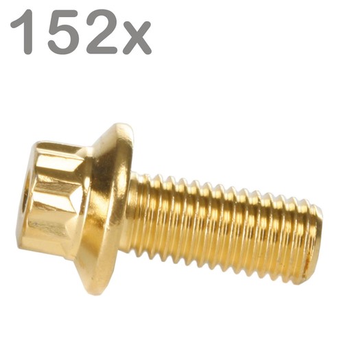 152 wheel bolts m7x16 - bolts,