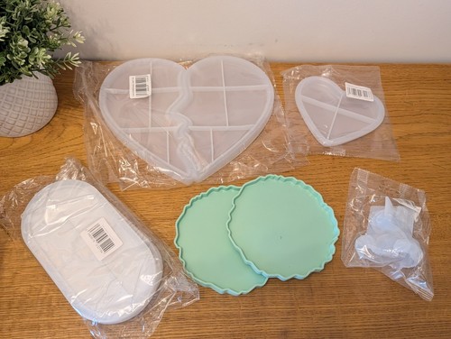 6pc silicone resin mould - silicone,