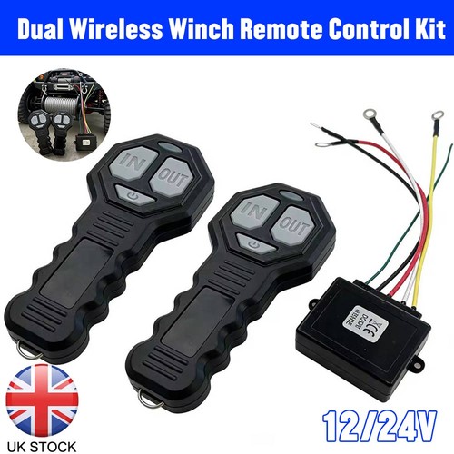 Dual wireless winch remote - wireless,