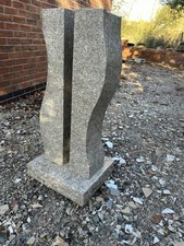 Granite Water Feature Column Large Solid Granite