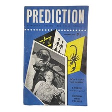 PREDICTION Magazine November 1959 - Vintage Astrology & Occult Sciences