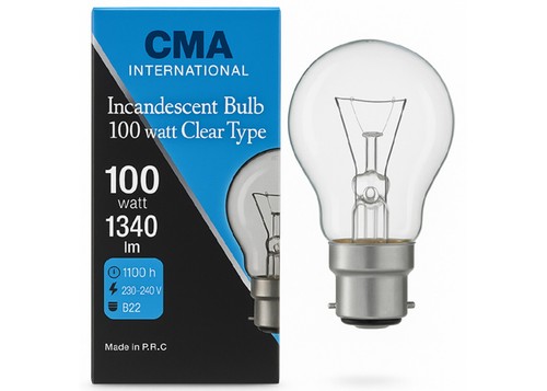 100 watt gls - 4x, clear