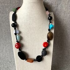 New NECKLACE Semi Precious Gem