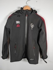 Pocklington Town AFC Pendle Hooded Football Jacket Coat Y 34/36 UK Free P+P