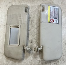 2011 Ford Ka Pair Of Sun Visors, With Mirrors, Edge, New Shape