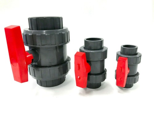 Double union ball valves - double,