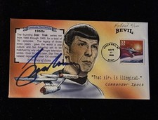 Leonard Nimoy Signed
