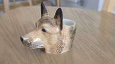 QUAIL CERAMICS ALSATIAN FACE