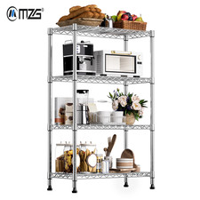 4 Tier Wire Shelving Units