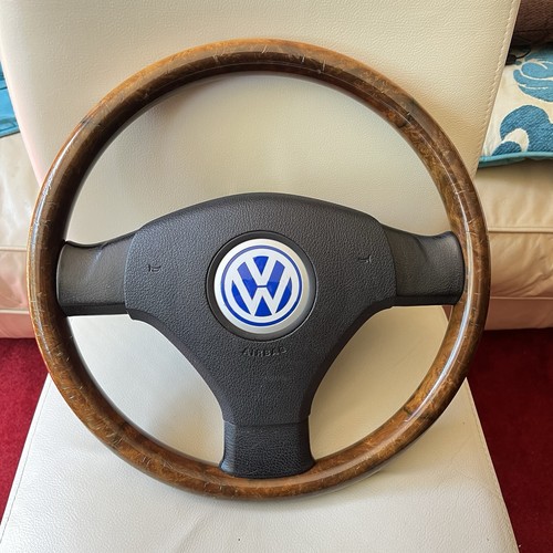 Genuine oem wooden steering - vw,
