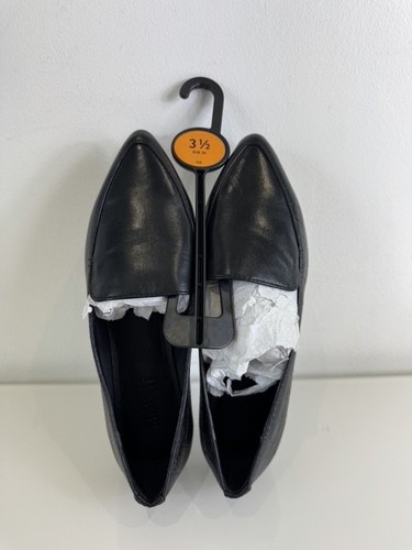 Wide fit leather pointed - m&s,
