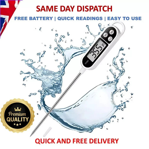 Digital meat thermometer - meat, food