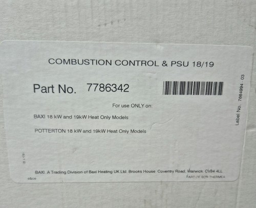 New genuine baxi potterton - new,