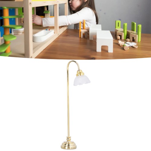 Miniature dollhouse floor lamp - miniature,