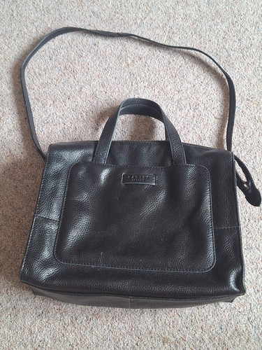 Radley black leather grab - , bag