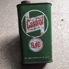 nos Vintage Castrol R40 Oil
