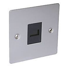 Volex Telephone Slave Blk Ins