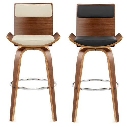 Harper walnut faux leather - harper,