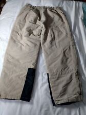 M&S Thinsulate trousers, Beige, W39-41 L31