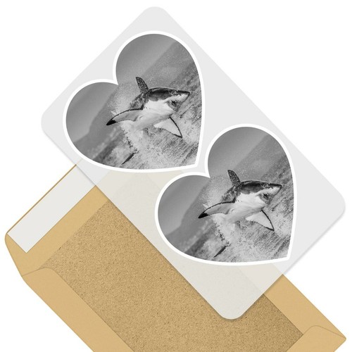 Heart stickers bw - -,