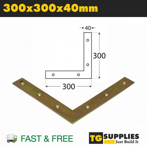 Heavy duty flat corner - heavy, bracket