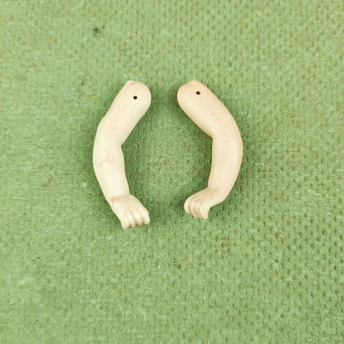 Antique dollhouse doll arms