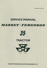 Massey Ferguson Tractor 35 Workshop Manual - FE35 MF35 MF35X 23C 3A-152