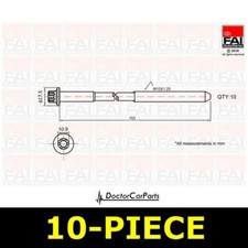 Head Bolt Kit FOR VAUXHALL