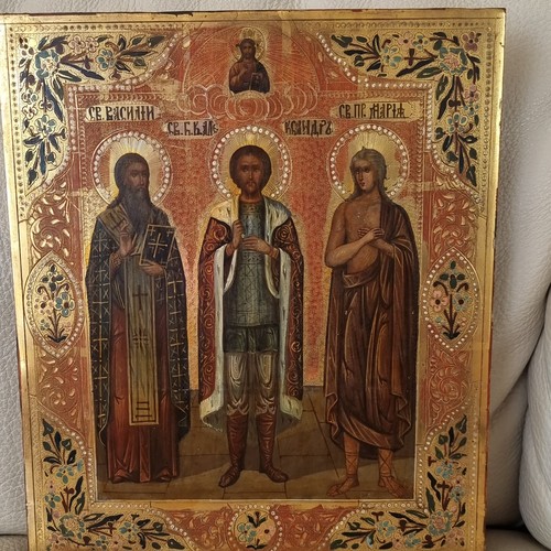 Antique icon mid 19th century - icon,