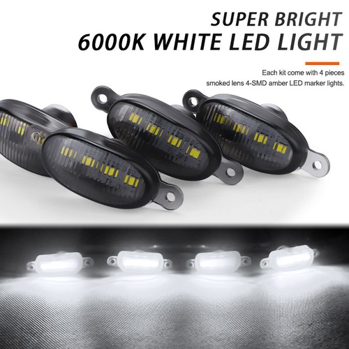 White amber front - white/amber, led