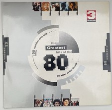 The Greatest Hits of the 80s Story of the Decade, 3 Disc LP Vinyl Records