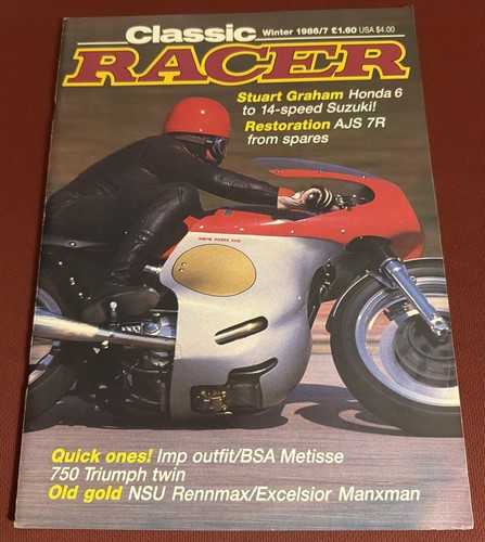 Classic racer magazine - classic, winter