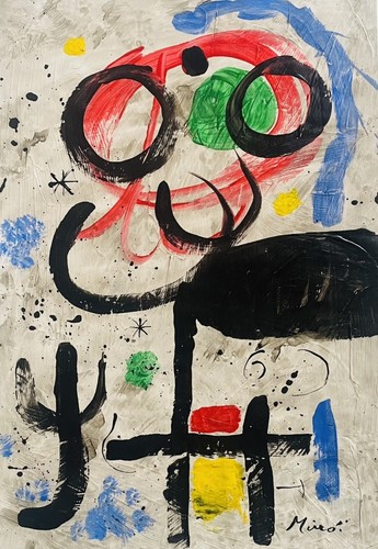 Joan miro original painting - miro,