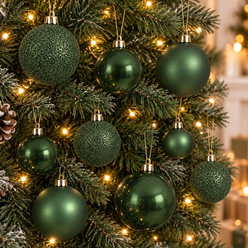 Christmas tree baubles pine - 30,
