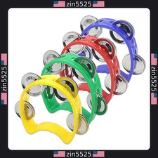 4-Pack Mini Tambourines with