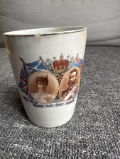 1911 CORONATION BEAKER MUG  BY
