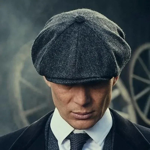 Adjustable peaky blinders hat - peaky,