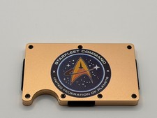 Gold Anodized Metal Card