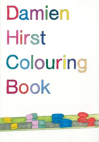 Damien hirst colouring book - damien,